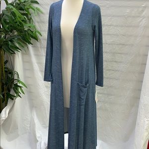 NWT LuLaRoe Ocean Blue Stripe Cardigan